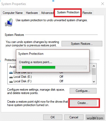 Cách tạo điểm khôi phục trên Windows 10, 8, 7, Vista và XP