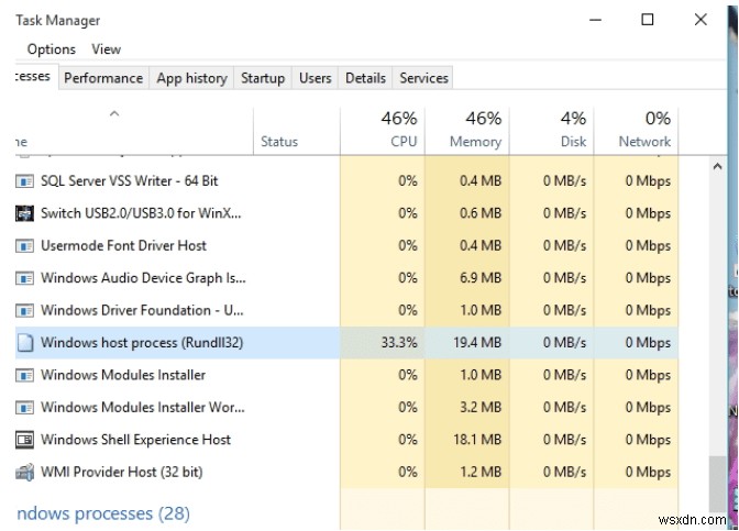[KHẮC PHỤC] Quá trình máy chủ lưu trữ Windows Rundll32 khi sử dụng CPU cao