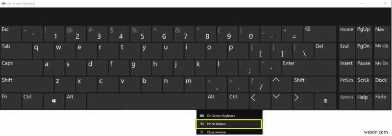 Mẹo và thủ thuật sử dụng bàn phím ảo trên Windows 10