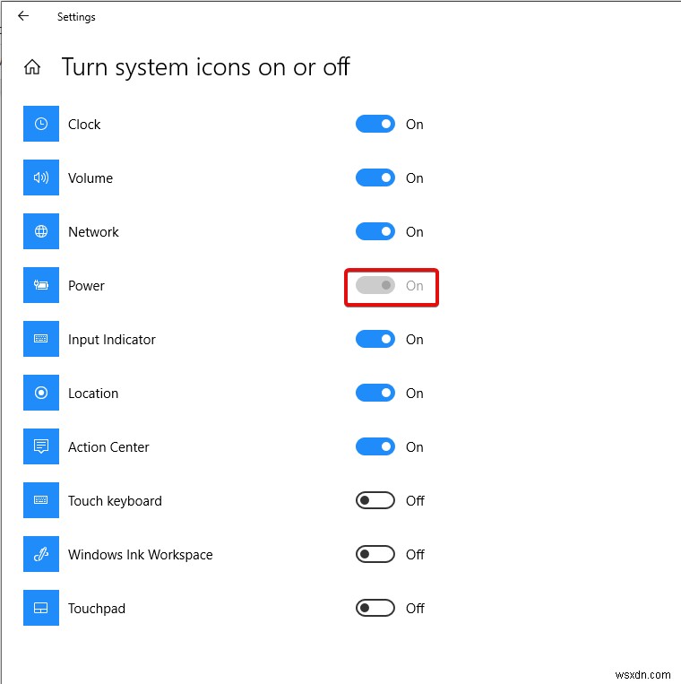 Làm cách nào để khôi phục biểu tượng pin bị thiếu trên Windows 10?