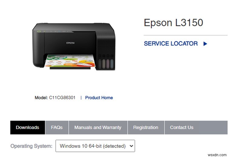 Làm cách nào để tải xuống và cài đặt trình điều khiển Epson L3150 trong Windows 10?