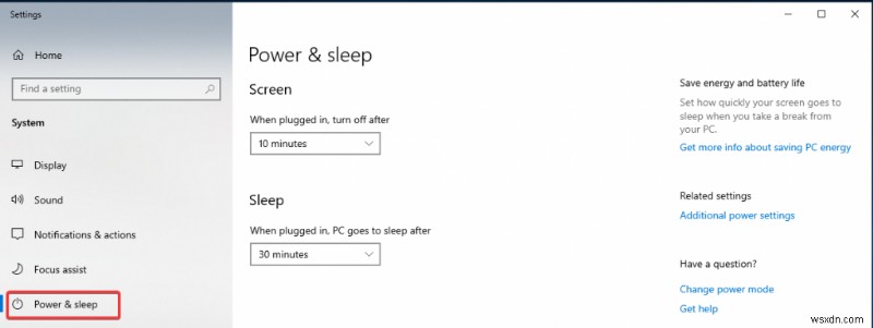 Cách khắc phục sự cố về chế độ ngủ trên Windows 10