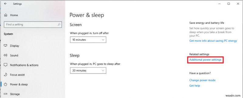 Cách khắc phục sự cố về chế độ ngủ trên Windows 10