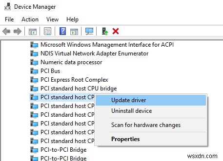 Cách tải xuống và cập nhật trình điều khiển thiết bị PCI cho Windows 10