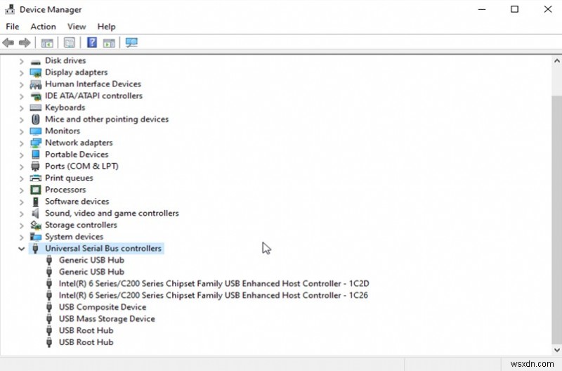 Cách khắc phục lỗi thiết bị USB không xác định trong Windows 10