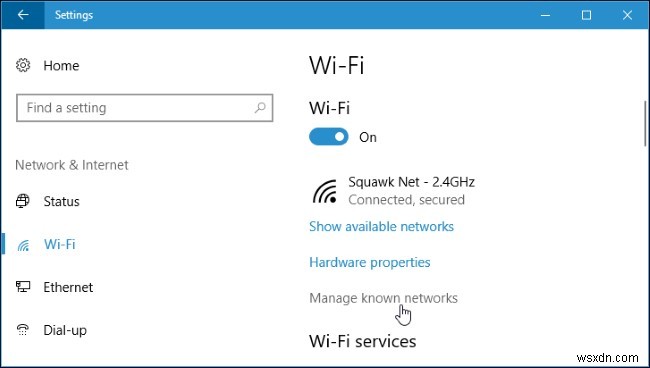 3 cách nhanh chóng để xóa mạng WiFi đã lưu trên Windows 10