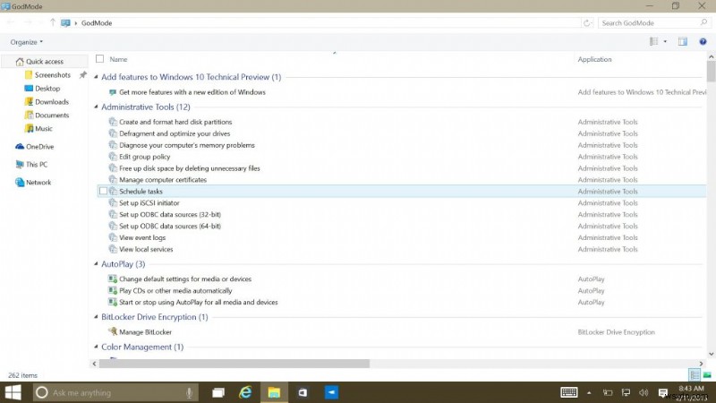 Windows God Mode là gì và cách bật nó trên Windows 10