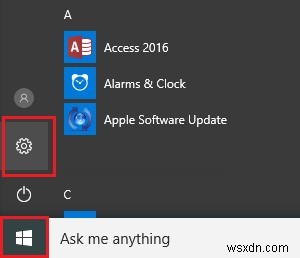 Cách tắt theo dõi vị trí trong Windows 10