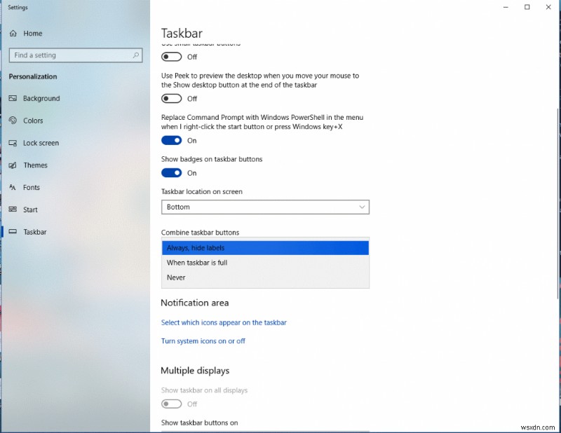 Cách tùy chỉnh Thanh tác vụ Windows 10 của bạn