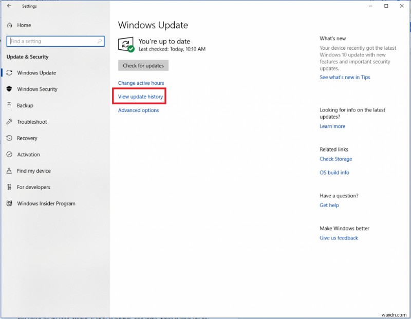 Các cách khắc phục BSOD ngoại lệ kiểm tra máy trên Windows 10