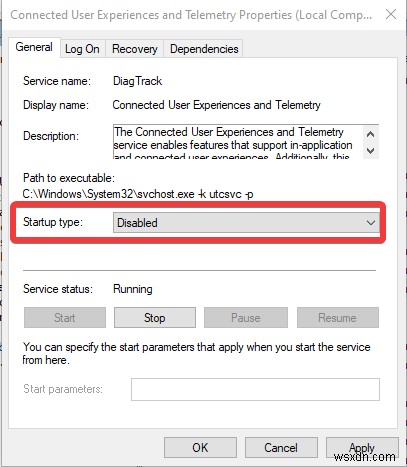 Cách tắt phép đo từ xa và thu thập dữ liệu trong Windows 10