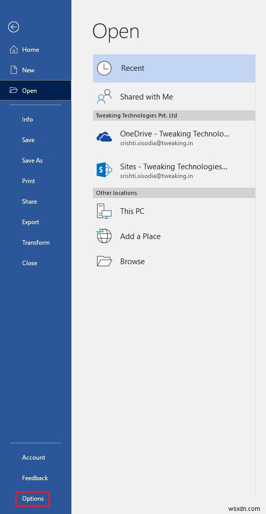 Các bước khôi phục tài liệu Word chưa lưu trên Windows 10