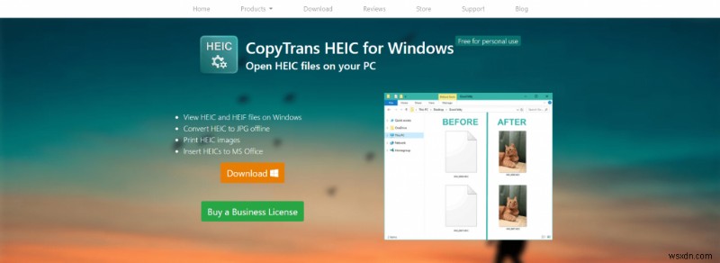 Cách mở tệp HEIC trong Windows 10 ?