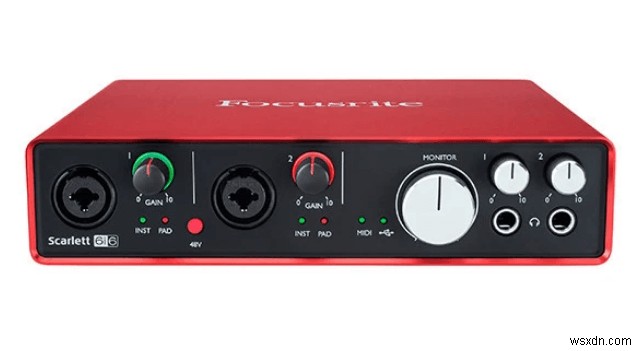 Làm cách nào để cập nhật Trình điều khiển Focusrite Scarlett 6i6?