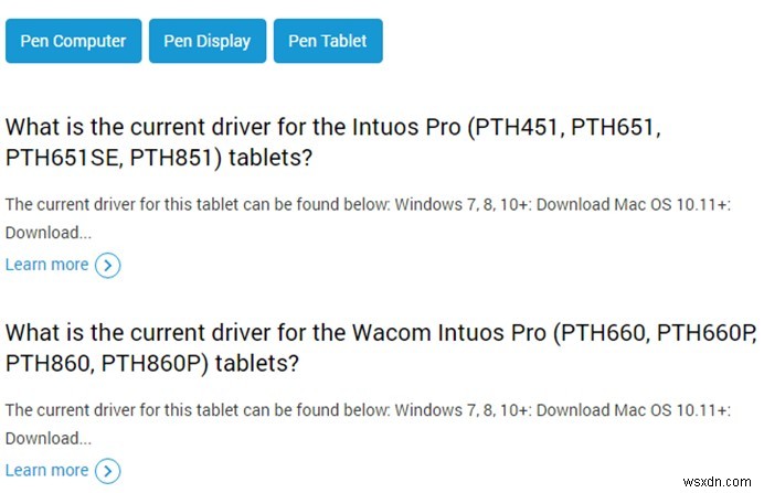 Cách tải xuống trình điều khiển Wacom Intuos Pro trên Windows 10