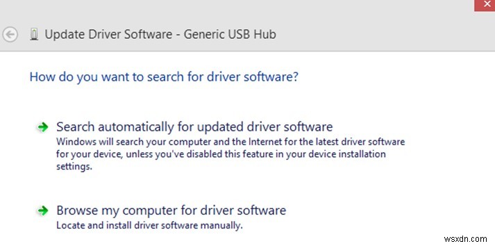 Cách cập nhật trình điều khiển USB trong Windows 10?