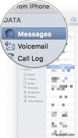 Các bước để trích xuất thư thoại và tin nhắn từ iPhone bằng PhoneView