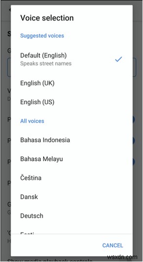 Cách thay đổi Google Maps Voice (Android và iOS)