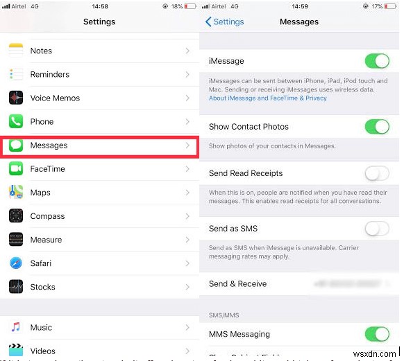 Làm cách nào để khắc phục lỗi  iMessage Not Delivered  trên iPhone của bạn?