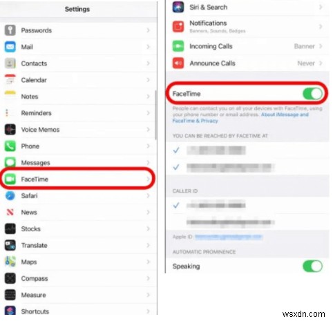 FaceTime không hoạt động hoặc liên tục bị treo trên iOS 15:Đã giải quyết