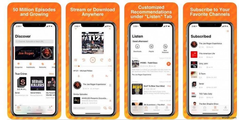 Ứng dụng Podcast tốt nhất cho iPhone năm 2022
