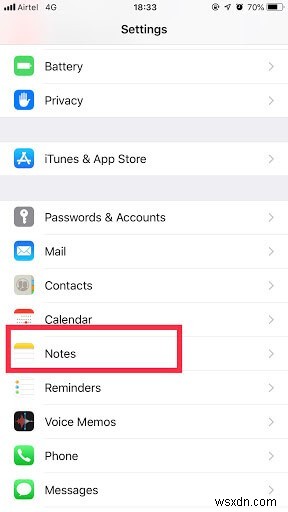 Cách xử lý ứng dụng ghi chú trên iPhone và iPad
