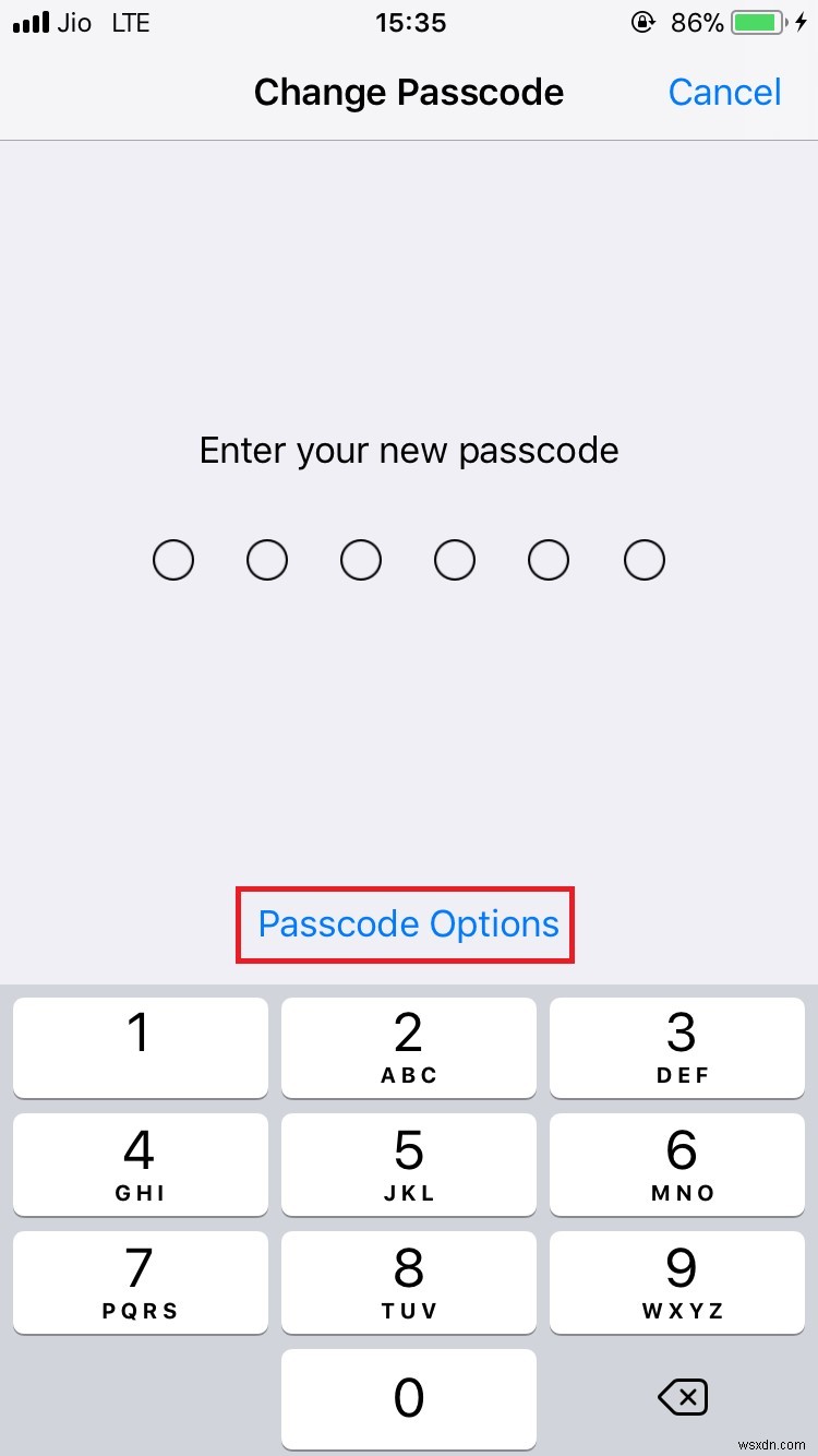 Cách đặt mật mã chữ và số tùy chỉnh trên iPhone