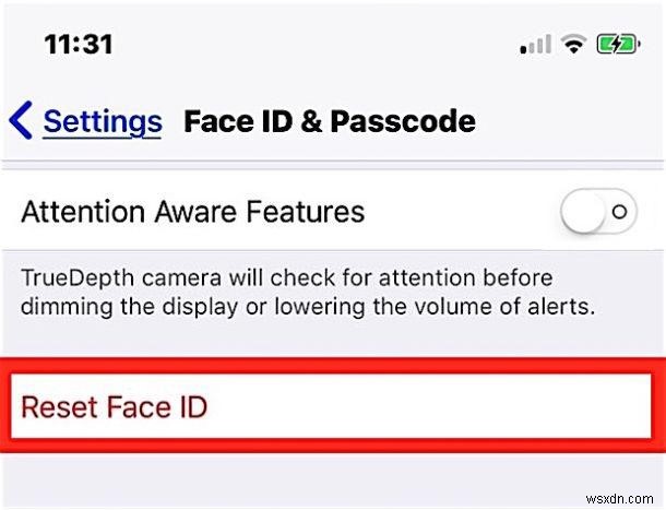 Làm cách nào để thiết lập khuôn mặt thay thế bằng Face ID?