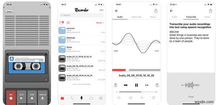 15 ứng dụng ghi âm tốt nhất dành cho iPhone để ghi âm thanh chất lượng cao