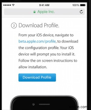 Cách đăng ký thiết bị của bạn trong chương trình Beta dành cho phiên bản iOS Beta