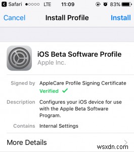 Cách đăng ký thiết bị của bạn trong chương trình Beta dành cho phiên bản iOS Beta