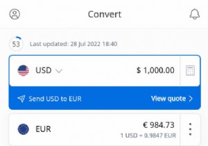 Ứng dụng chuyển đổi tiền tệ tốt nhất dành cho Android và iPhone năm 2022