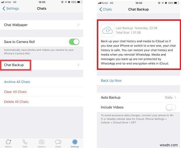 Cách xem tin nhắn WhatsApp đã xóa trên iPhone