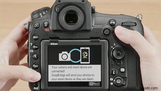 Cách kết nối Nikon D3400 với iPhone của bạn