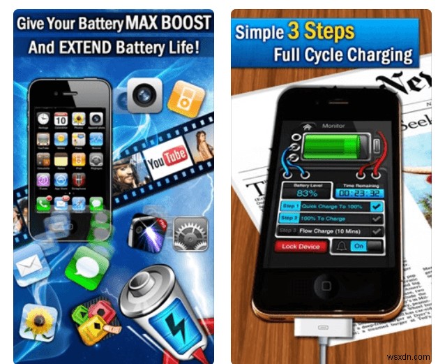 9 ứng dụng Tăng cường &Tiết kiệm pin hàng đầu trên iPhone:Kéo dài thời lượng pin chỉ bằng một lần nhấn!