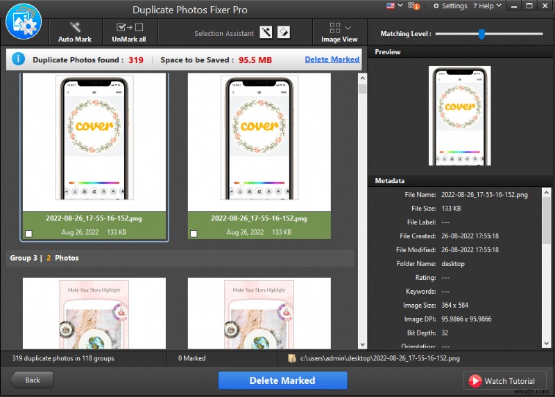 Duplicate Photos Fixer Pro dành cho Mac | Windows | iOS | Android