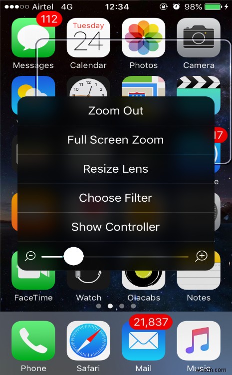 Cách phóng to bất kỳ màn hình nào trên iPhone của bạn