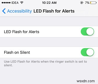 Bạn nên bật Thông báo bằng đèn flash LED trên iPhone của mình như thế nào và tại sao?
