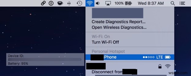 Cách kiểm tra pin iPhone từ máy Mac