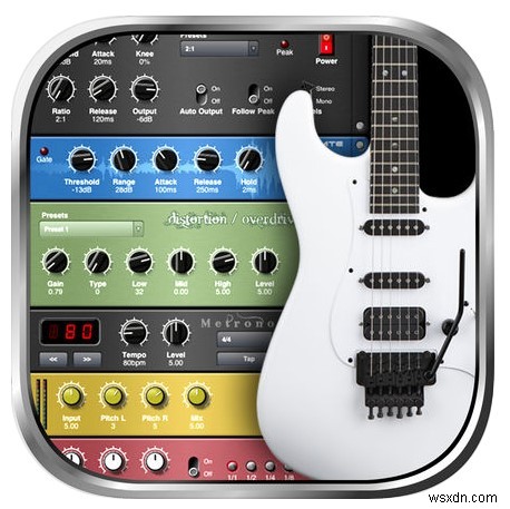 Ứng dụng iPhone/iPad dành cho nghệ sĩ guitar