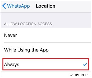 Cách chia sẻ vị trí trực tiếp trên WhatsApp