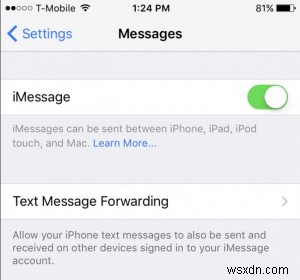 Cách gửi và nhận tin nhắn văn bản iPhone trên máy Mac của bạn