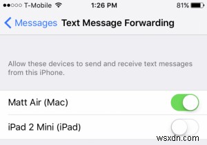 Cách gửi và nhận tin nhắn văn bản iPhone trên máy Mac của bạn