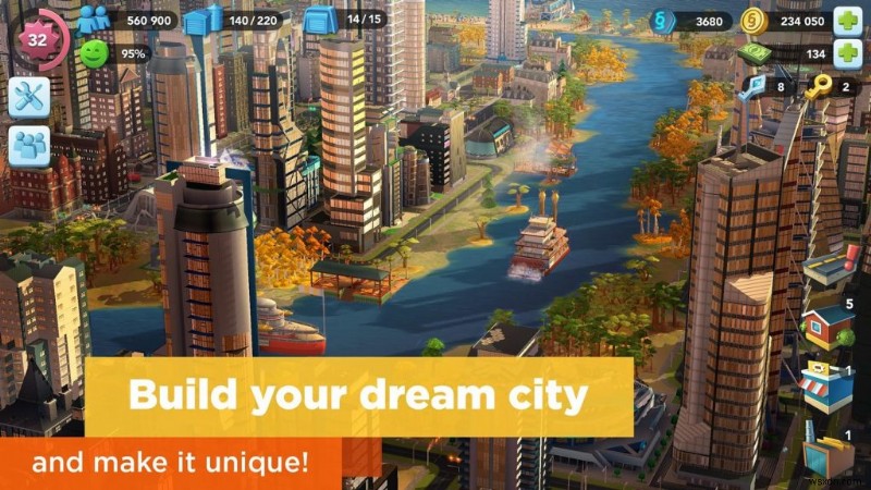 Trò chơi xây dựng thành phố hay nhất dành cho Android để chơi ngoại tuyến và trực tuyến