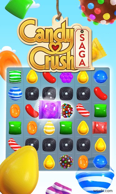 Chơi Candy Crush Saga miễn phí với số mạng không giới hạn suốt tuần này