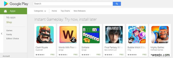 Google Play Instant:Điều tuyệt vời nhất có thể xảy ra với Người chơi Android