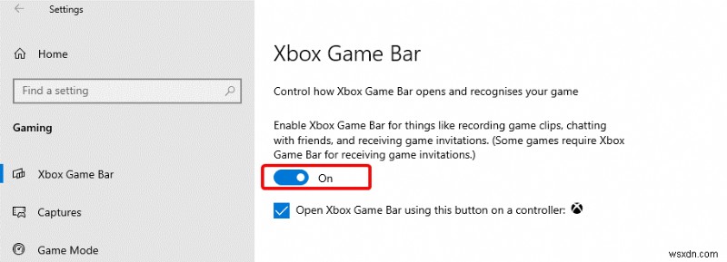 Làm cách nào để tắt Xbox Game Bar trong Windows 10?