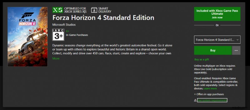 Cách khắc phục sự cố Forza Horizon 4 trên PC