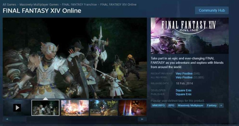 Cách khắc phục lỗi Final Fantasy XIV gặp sự cố trên PC Windows