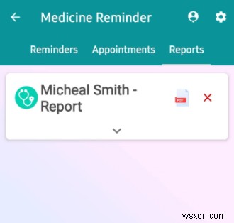 Cách kiểm tra và sắp xếp báo cáo y tế trên điện thoại thông minh